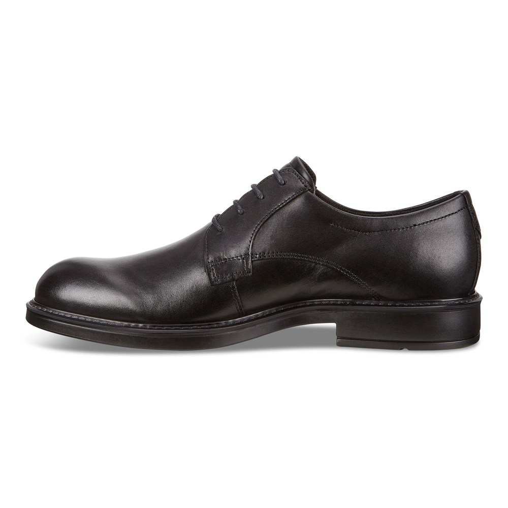 ECCO Mens Dress Shoes Black - Vitrus Iii - NHW-574629